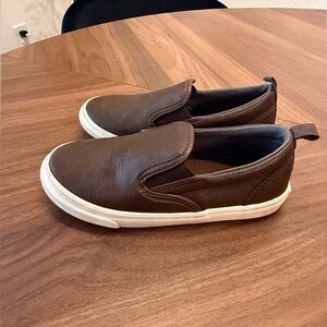 Brown Slip-On Kids Shoes